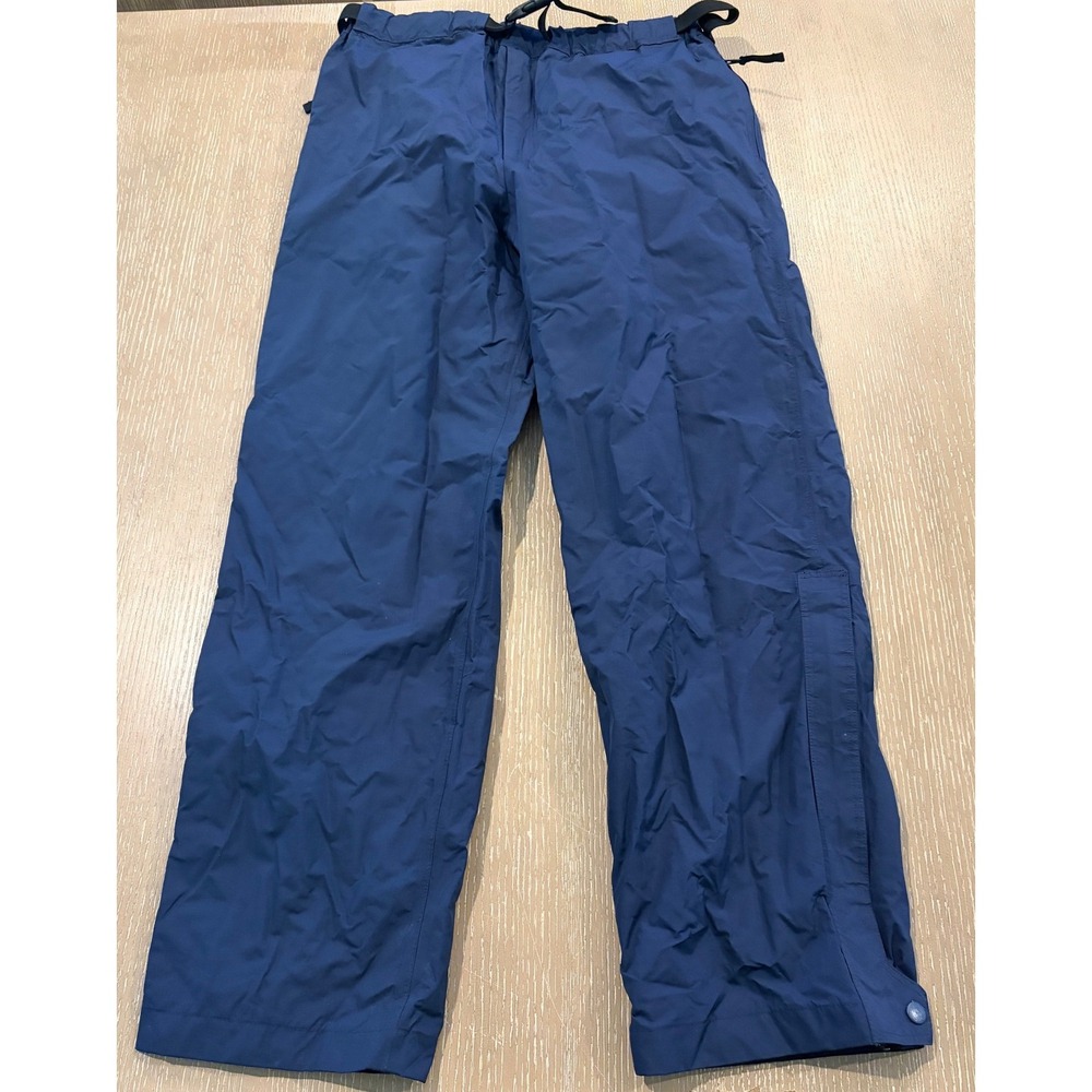 Henri Lloyd Mens Medium Navy Blue Waterproof Sailing Rain Pants Trousers Outdoor